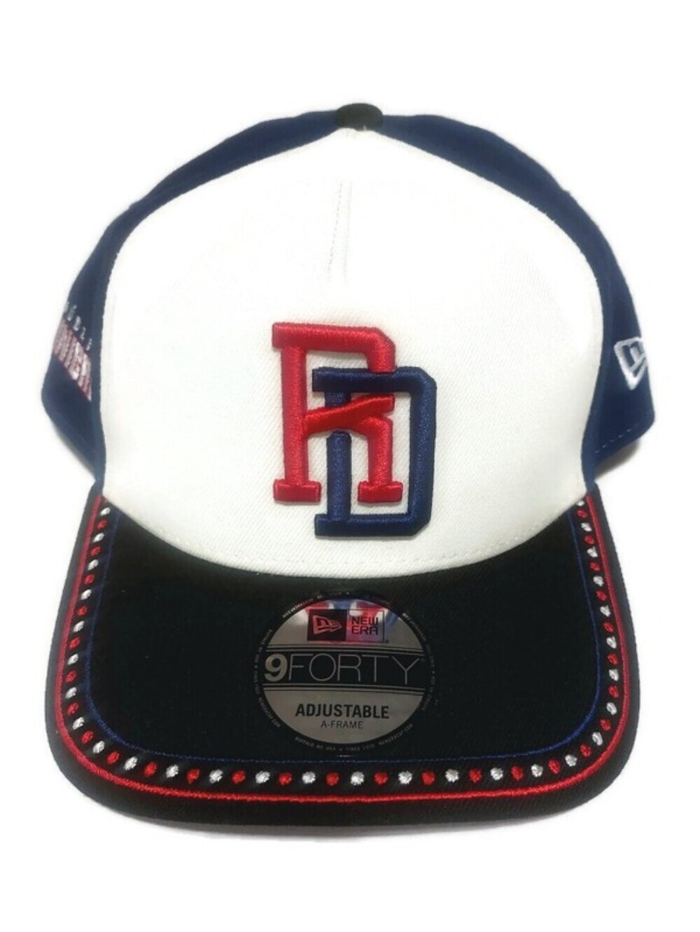 New Era Dominican Republic World Baseball Classic 9Forty A Frame Snapback Hat